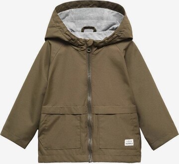 MANGO KIDS Between-Season Jacket 'Marc' in Green: front