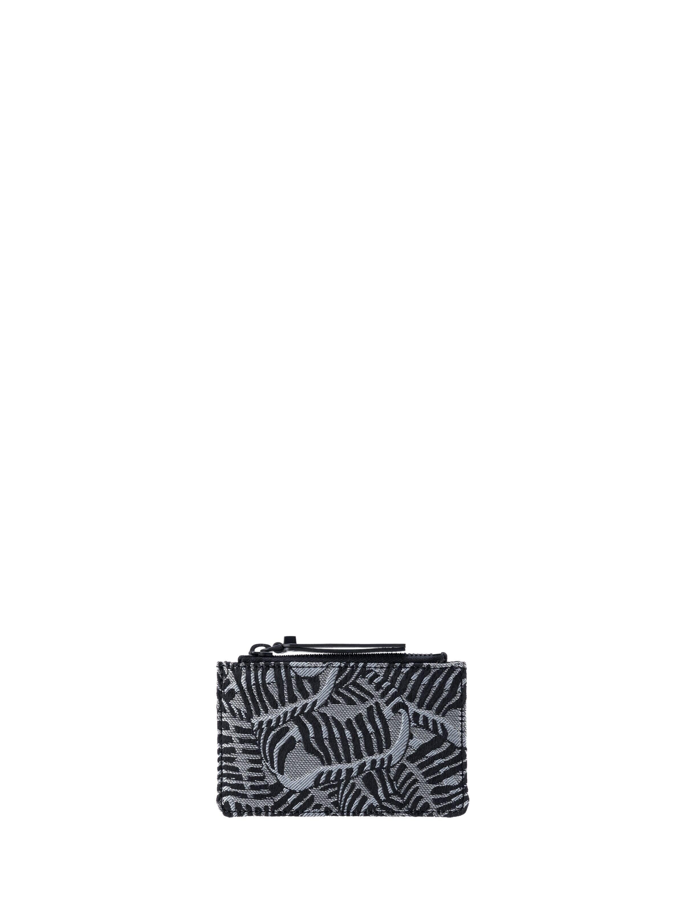 EMBLEMM Wallet 'Liquid Mic' in Grey: front