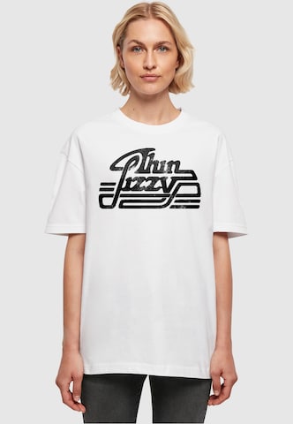 T-shirt oversize 'Thin Lizzy - Rocker' Merchcode en blanc