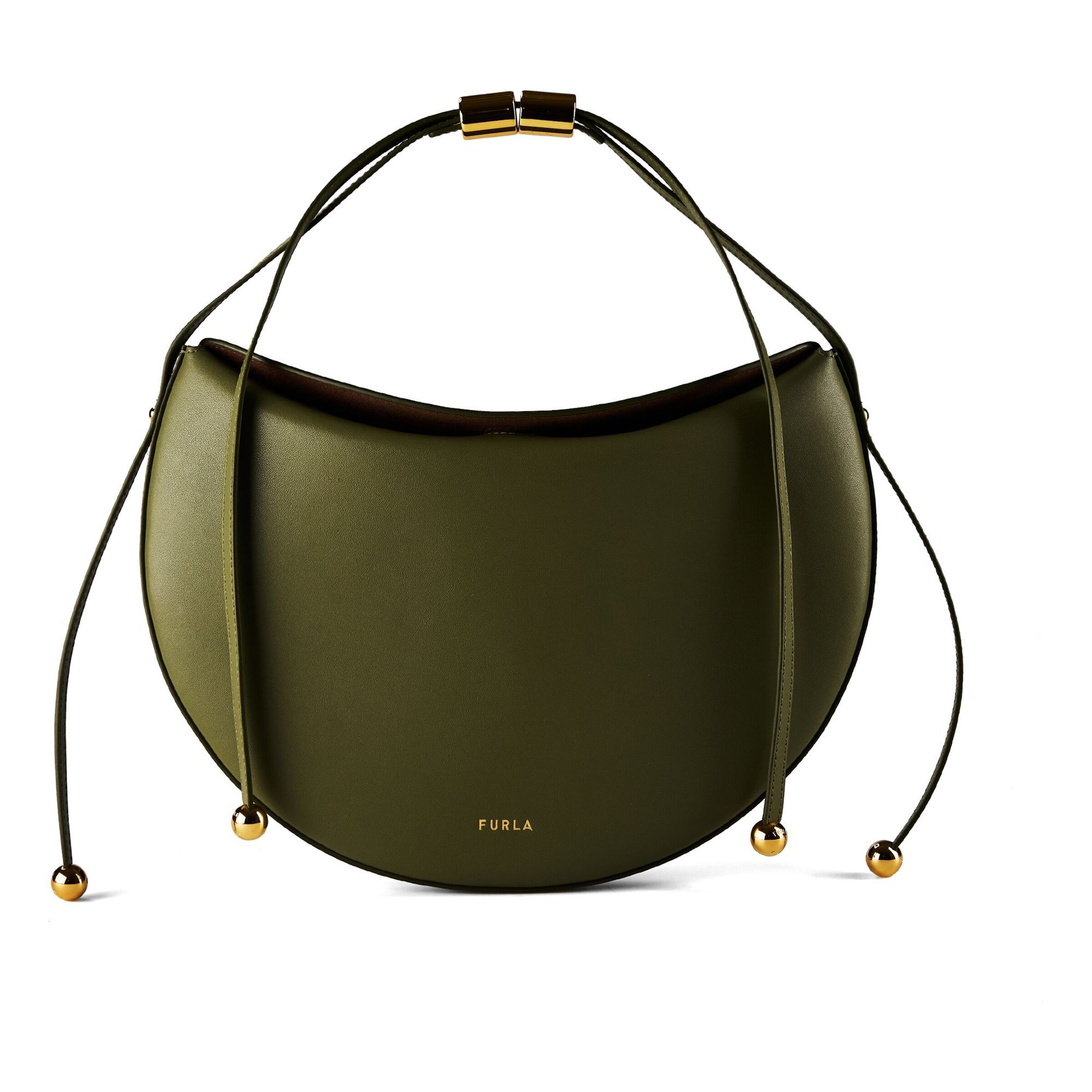 Sac bandoulière 'Moonstone' FURLA en vert : devant