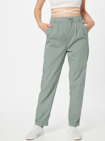 Regular Pantaloni cutați de la ESPRIT pe verde: față