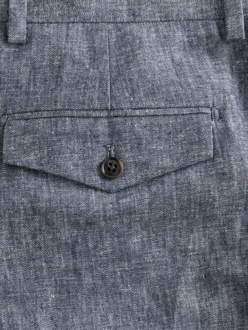 Slimfit Pantaloni con pieghe di Next in blu