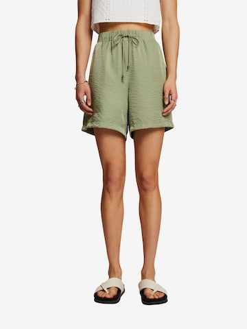 ESPRIT Regular Pants in Green: front