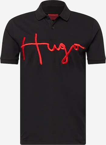 Tricou 'Dimlet' de la HUGO Red pe negru: față