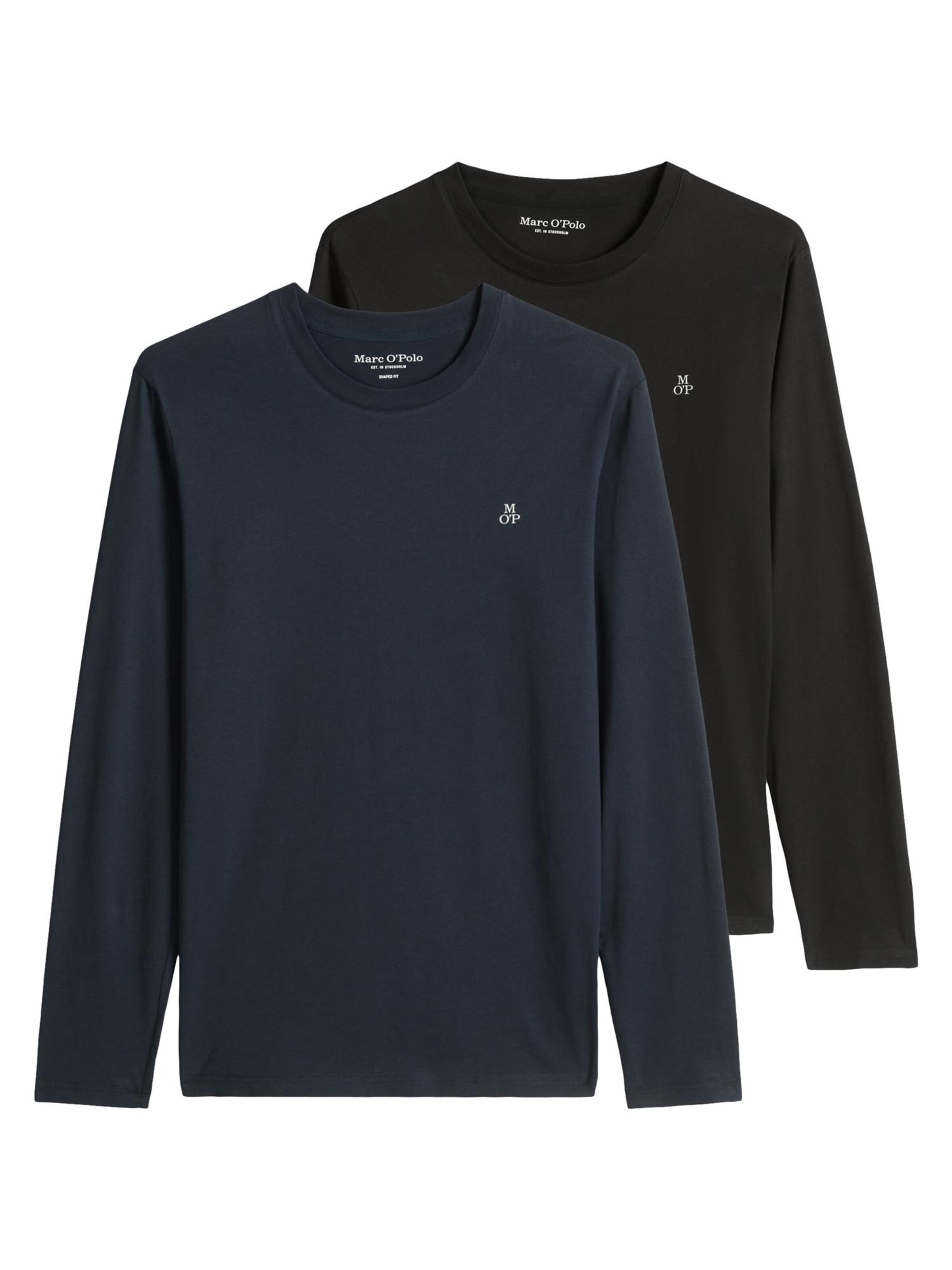 Marc O'Polo Shirt 'Eskil' in Blauw: voorkant