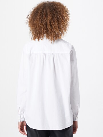 PIECES Bluzka 'Felia' w kolorze biały