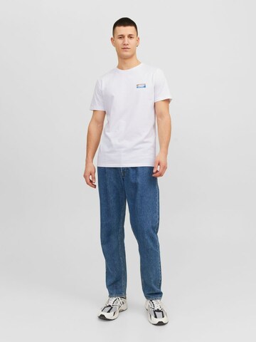 JACK & JONES T-Shirt 'Fly' in Blau