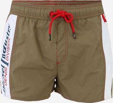 DIESEL Board Shorts 'CAYBAY' in Green: front