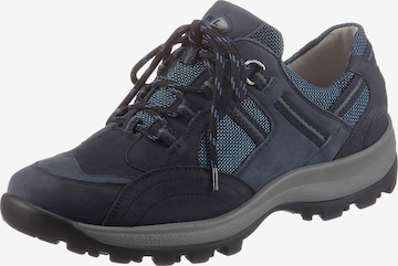 WALDLÄUFER Lace-Up Shoes in Blue: front