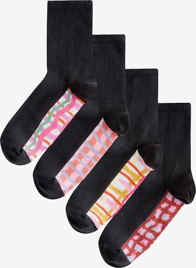 Next Sukat värissä sinappi / vanha roosa / vaalea pinkki / musta, Tuotenäkymä