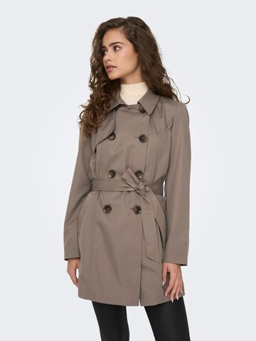 ONLY Between-Seasons Coat in Brown