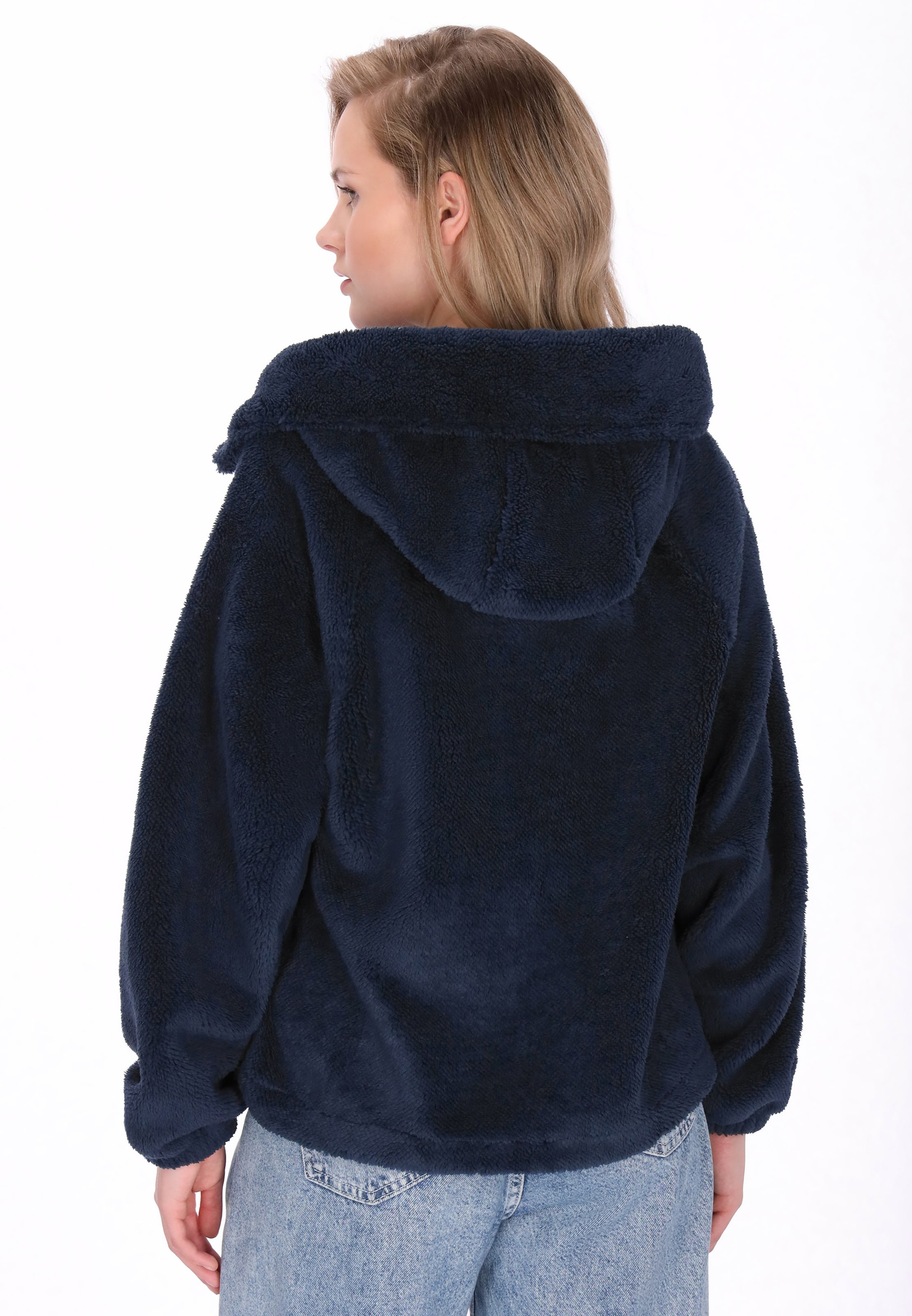 Schmuddelwedda Between-Season Jacket in Blue