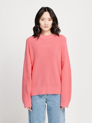 Casa Mara Sweater in Orange: front