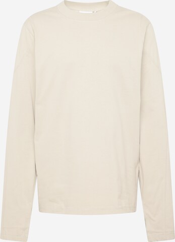 Sweat-shirt 'Greg' WEEKDAY en marron : devant