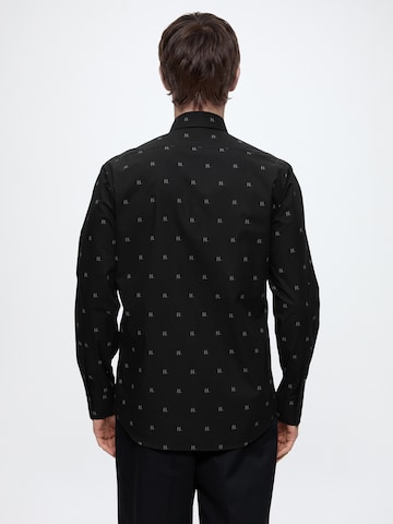Regular fit Camicia di Karl Lagerfeld in nero