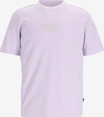 CHASIN' Shirt 'Mayor' in Lila: Vorderseite
