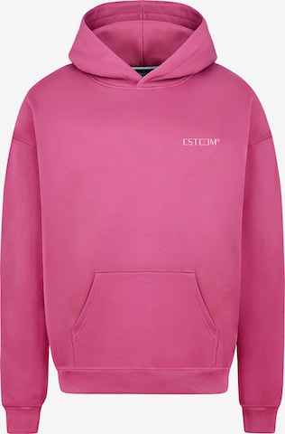 ESTEEM Sweatshirt in Roze: voorkant