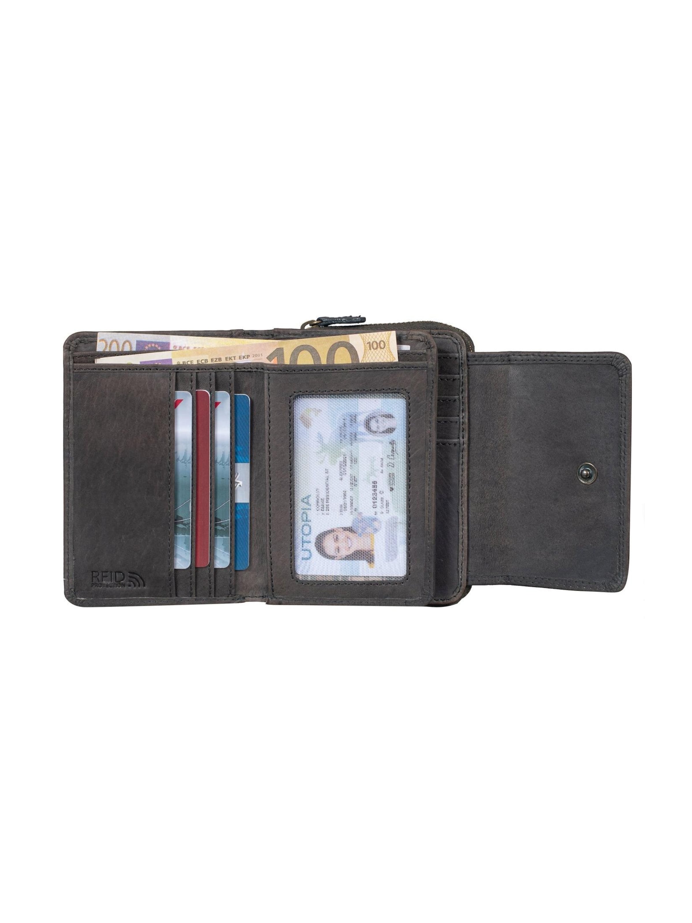 Benthill Wallet in Grey