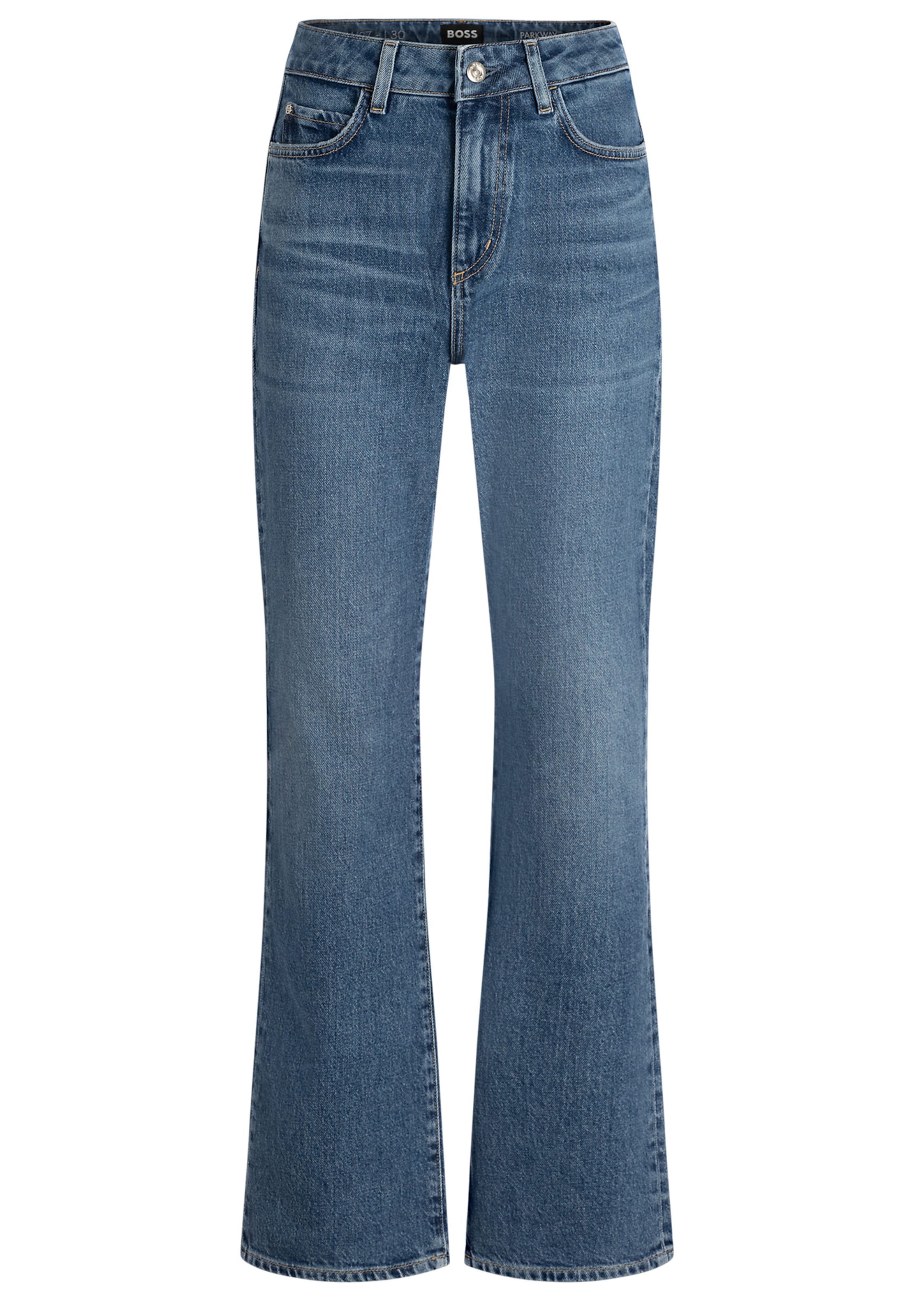BOSS Flared Jeans 'Parkway' in Blue: front