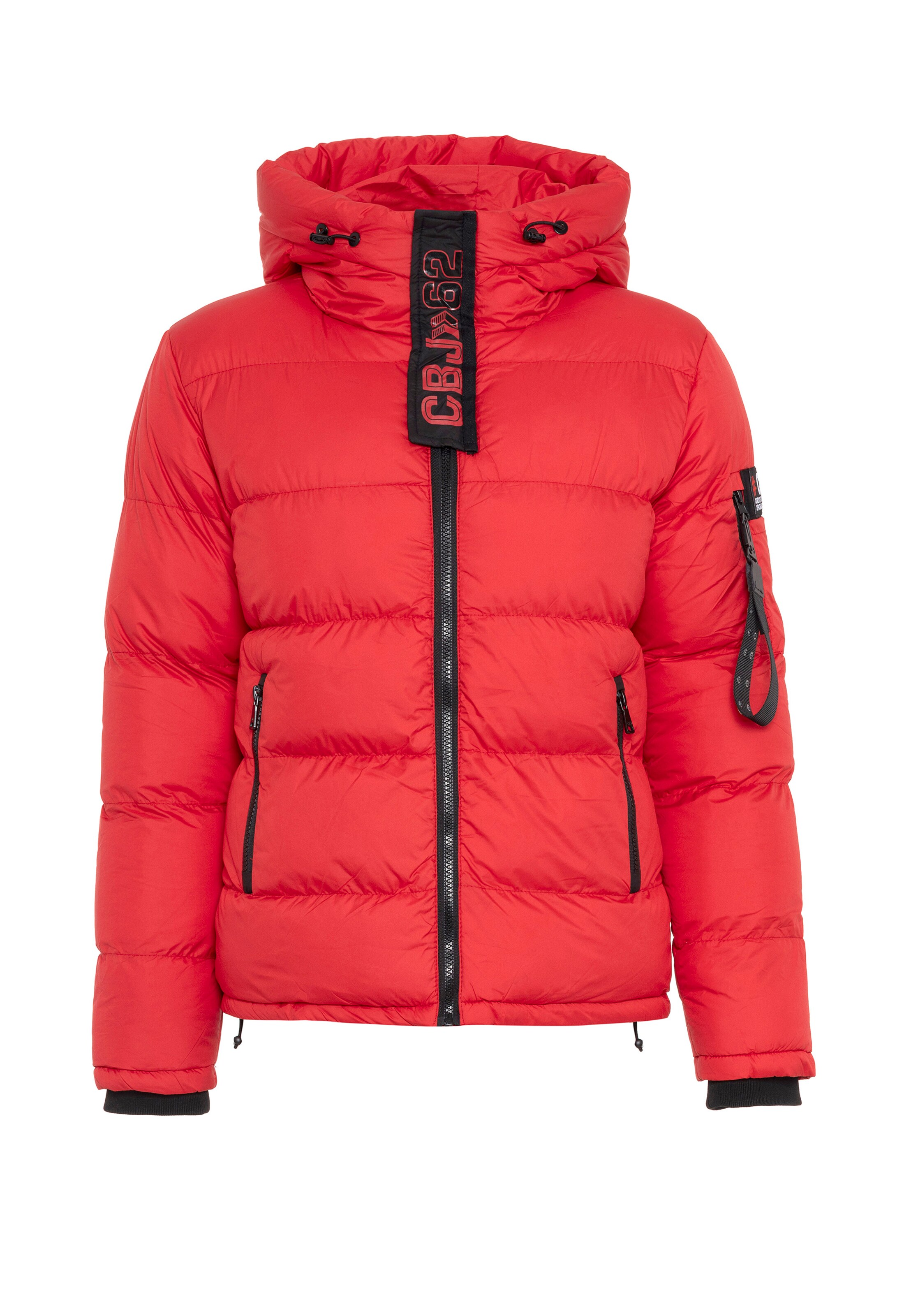 CIPO & BAXX Winter Jacket in Red: front