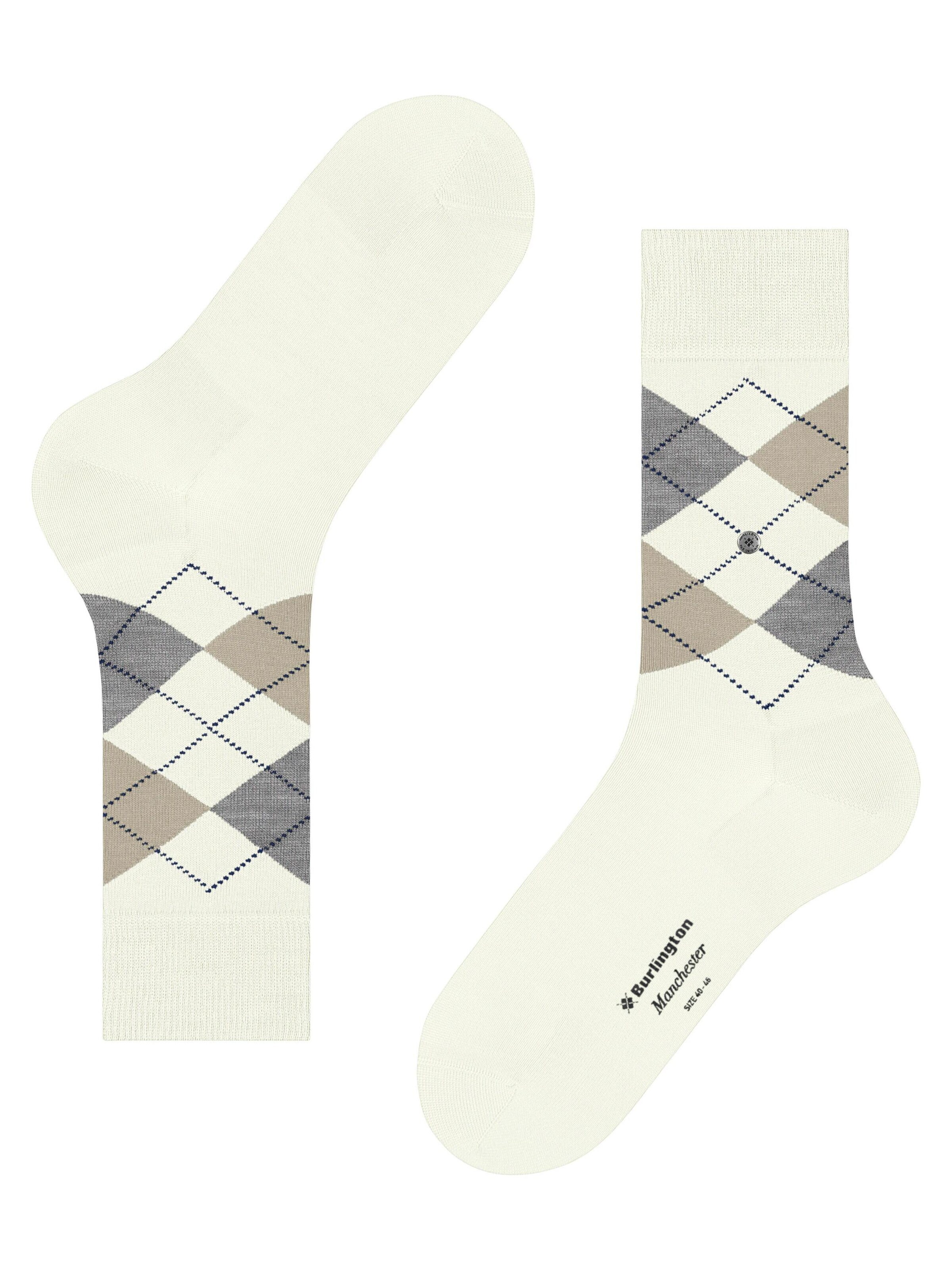 BURLINGTON Socken 'Manchester'‌ in Weiß