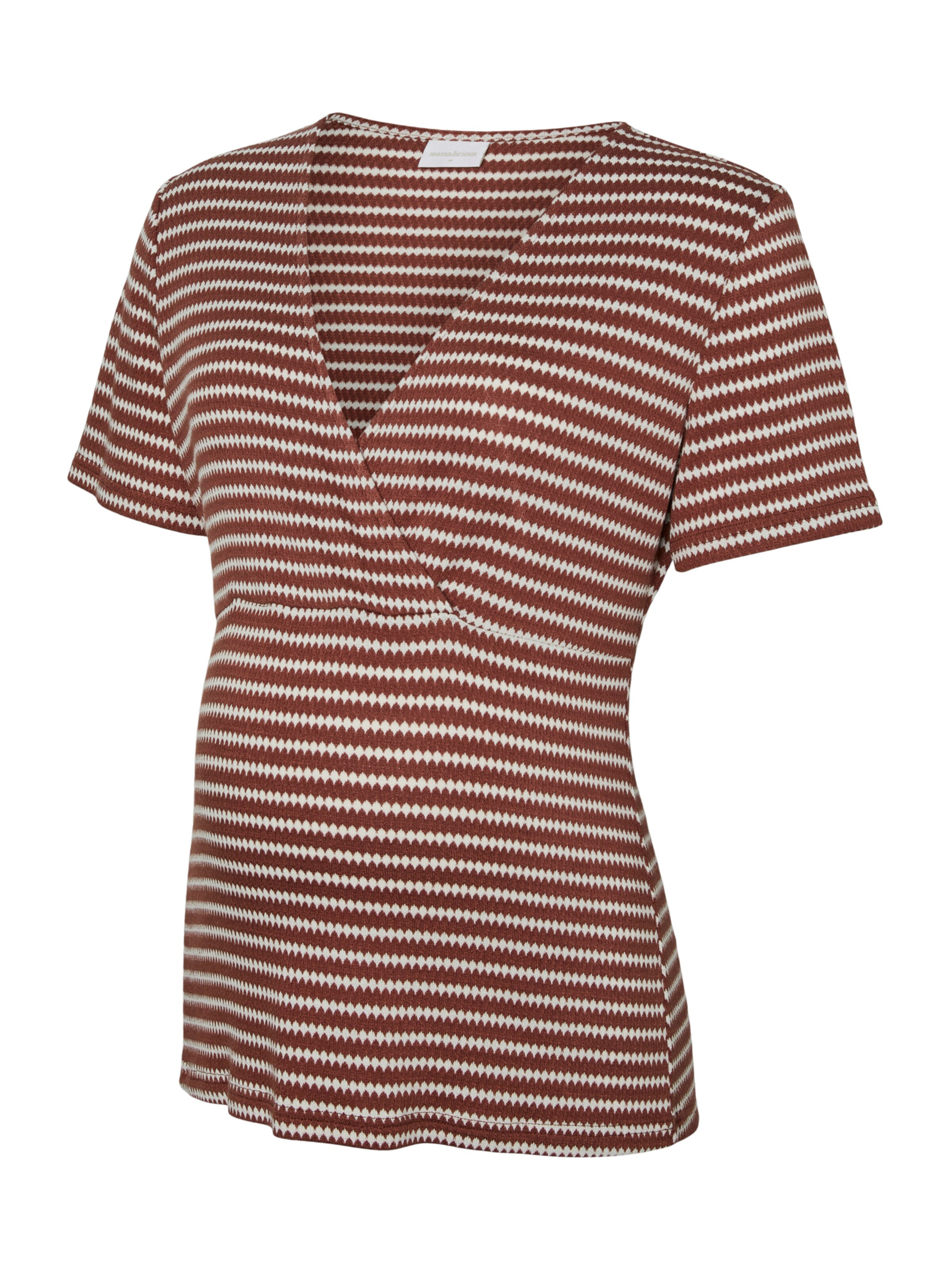 MAMALICIOUS Shirt 'MLBARBARA TESS' in Brown: front