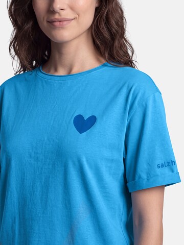 salzhaut Shirt 'Danzdeel' in Blue: front