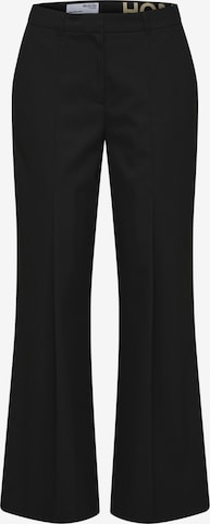 SELECTED FEMME Flared Pantalon in Zwart: voorkant