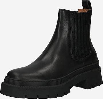 SHABBIES AMSTERDAM Chelsea boots i svart: framsida