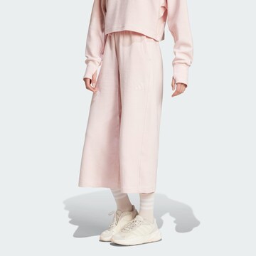 ADIDAS SPORTSWEAR Szeroka nogawka Spodnie sportowe 'All Szn' w kolorze różowy