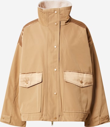 SECOND FEMALE Winter jacket in Beige: front