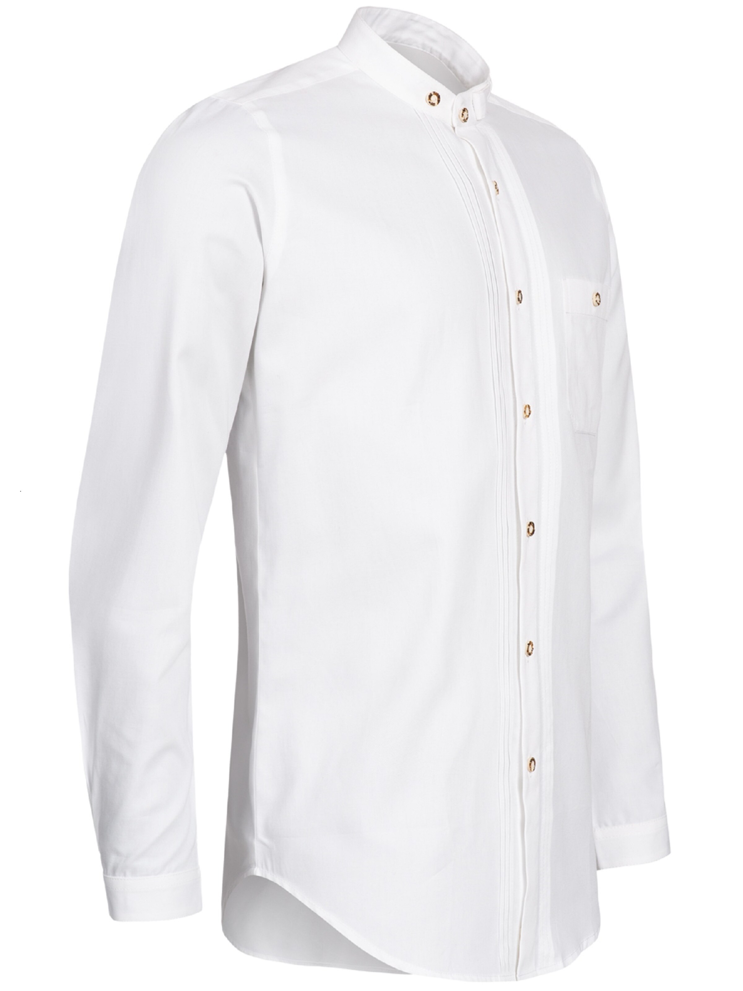 STOCKERPOINT Regular fit Overhemd 'Fredi' in Wit