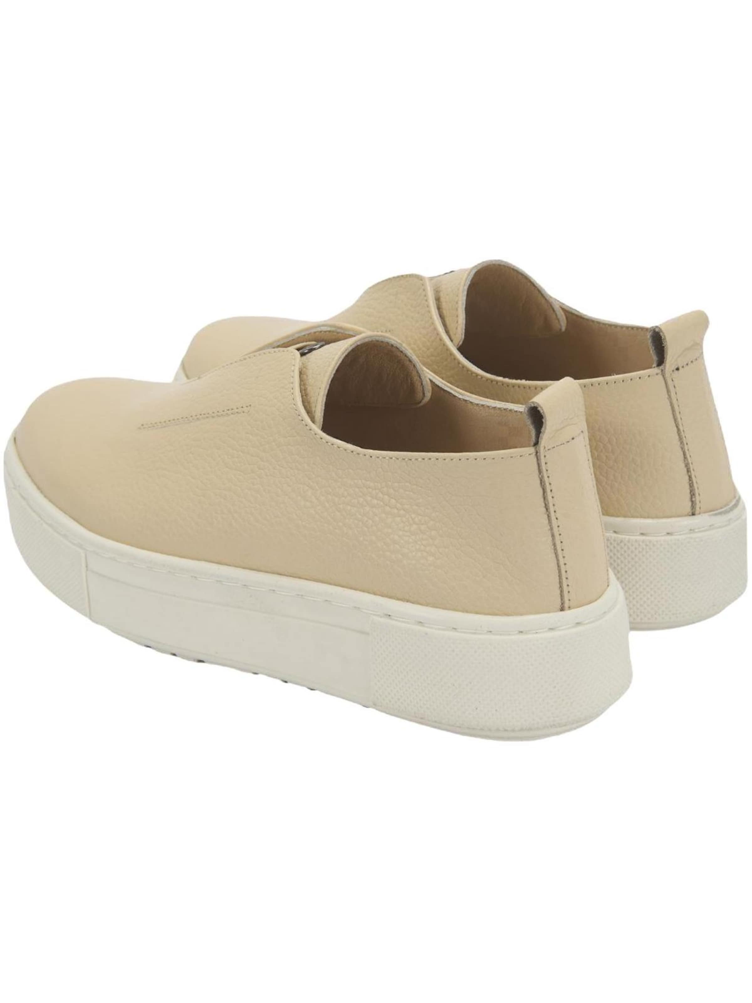 Desa Sneakers 'Slip-Ons' in Beige