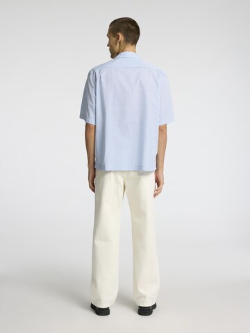 SELECTED HOMME Comfort fit Overhemd in Blauw