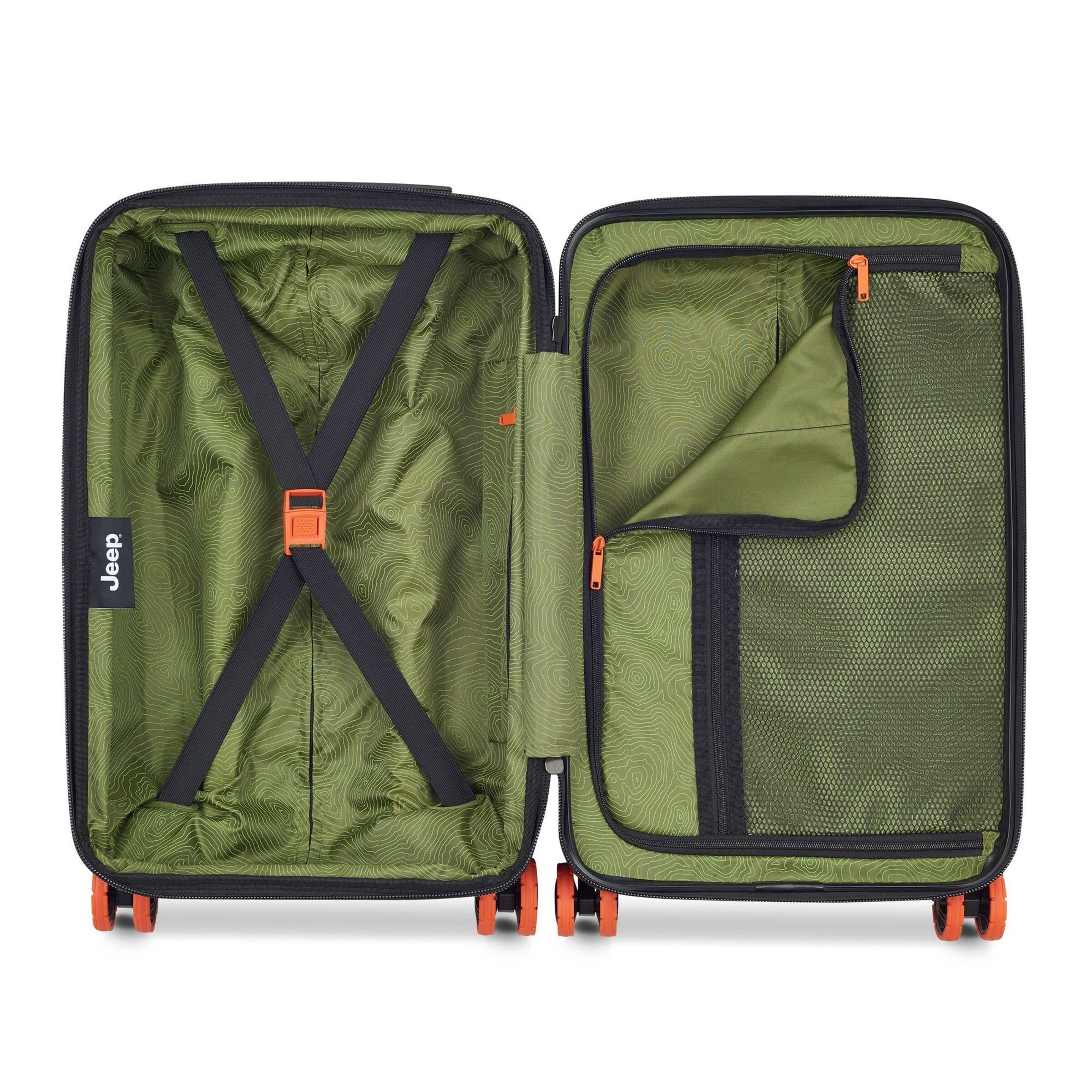 Jeep Trolley 'JH002B ' in Groen