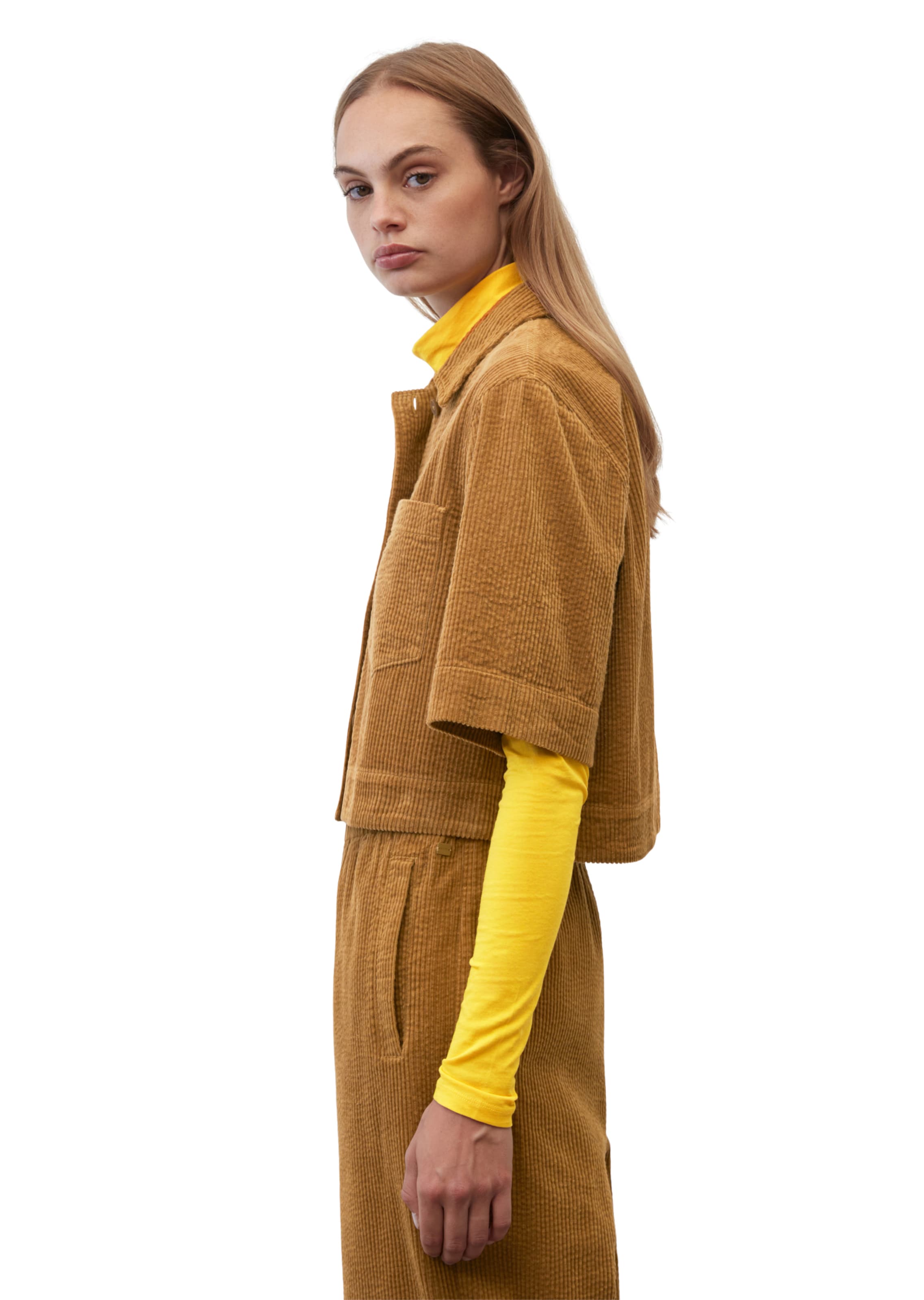 Marc O'Polo DENIM Between-season jacket in Brown