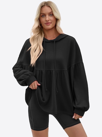 Imily Bela - Sudadera en negro: frente