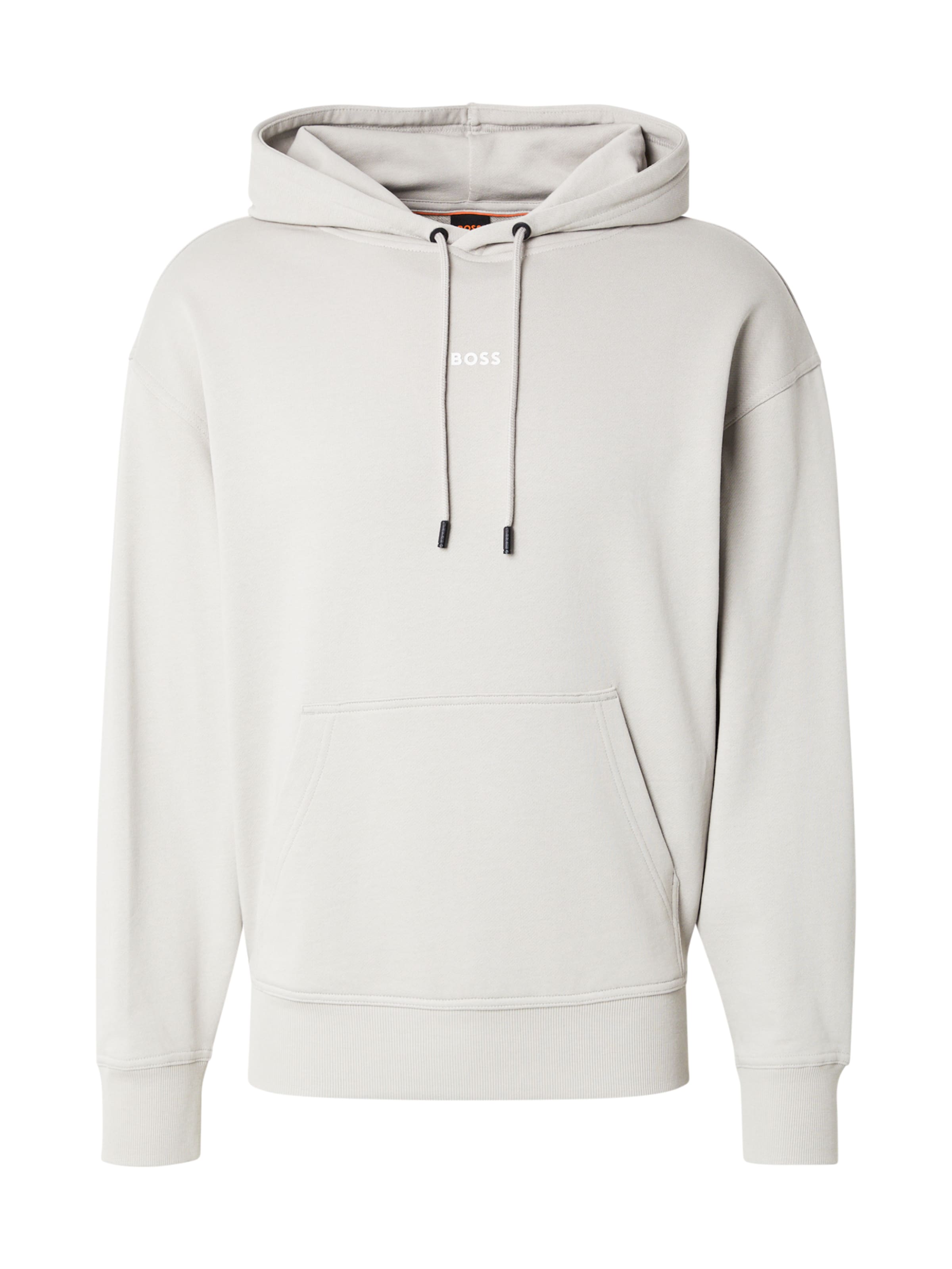 BOSS Суичър в сиво: отпред