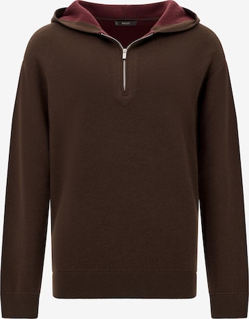 Boggi Milano Свитшот в Коричневый: спереди