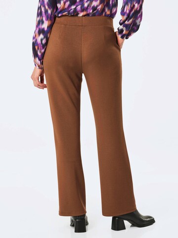 Goldner Regular Broek 'VERA' in Bruin