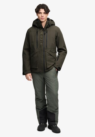Veste d’hiver 'Ultimate Freestyle' Superdry & Co en vert
