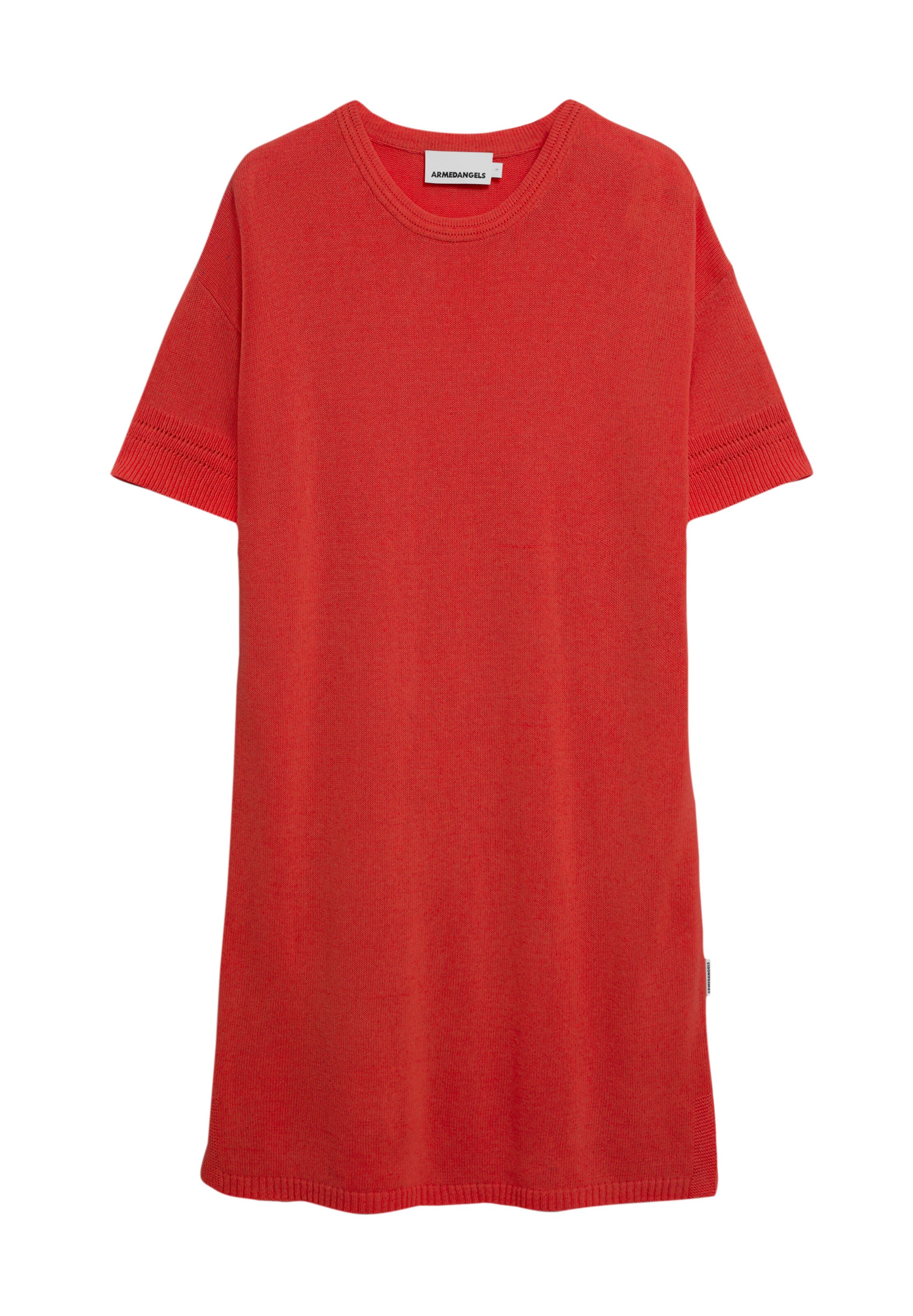 ARMEDANGELS Knit dress in Orange: front