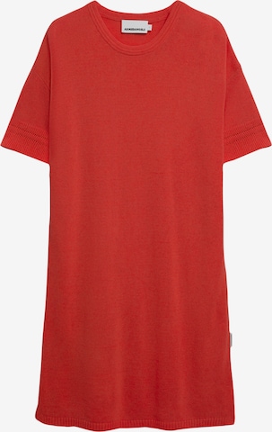 ARMEDANGELS Kleid LINAA LINO in Orange: Vorderseite