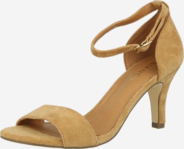 Bianco Strap Sandals 'Adore' in Beige: front