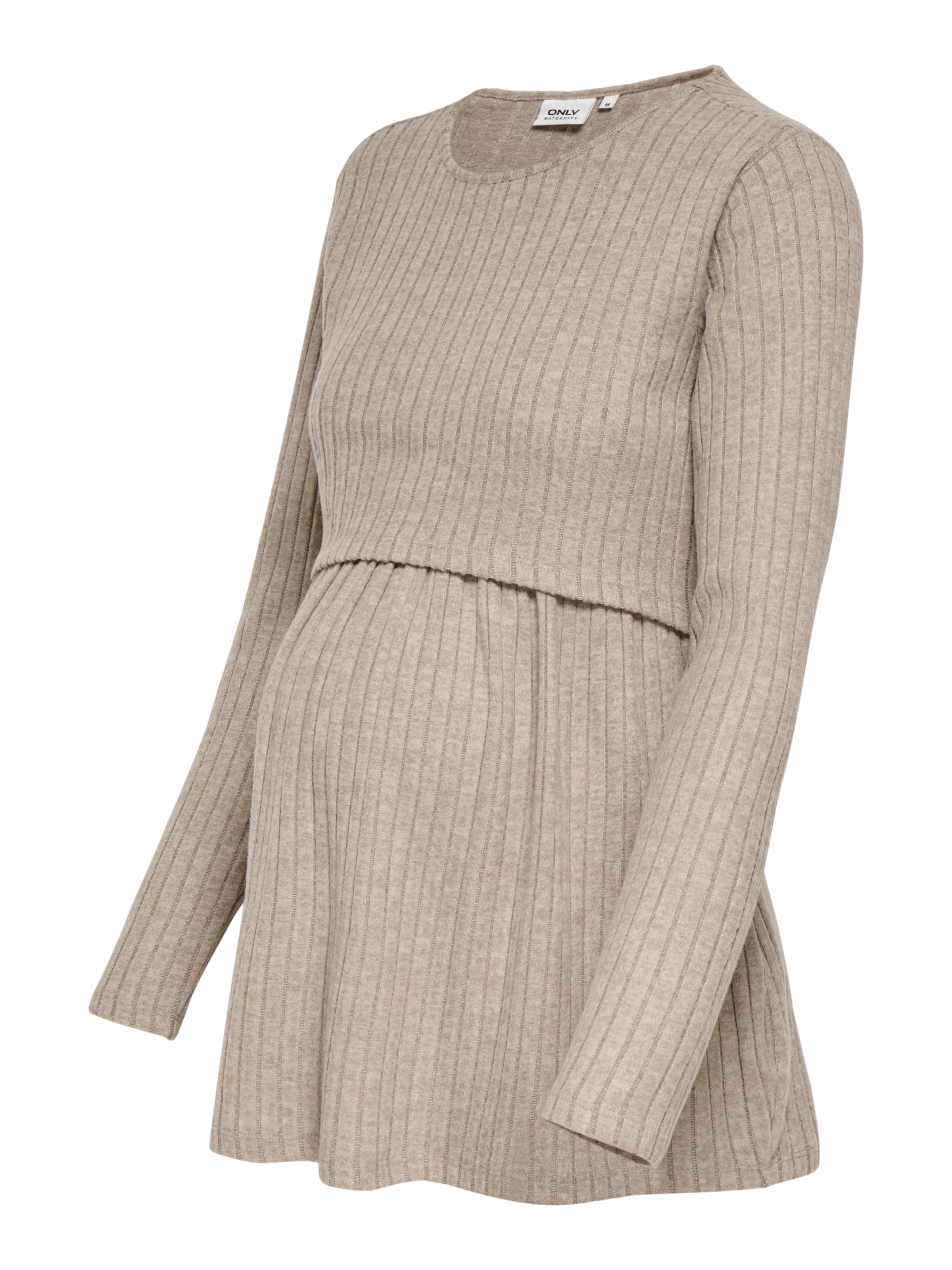 Only Maternity Shirt 'OLMLOLA MALAYA' in S in Cappuccino, Item view