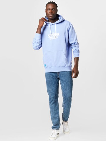 QUIKSILVER Athletic Sweatshirt in Blue