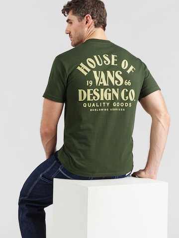 VANS Тениска 'Hov' в зелено: отпред