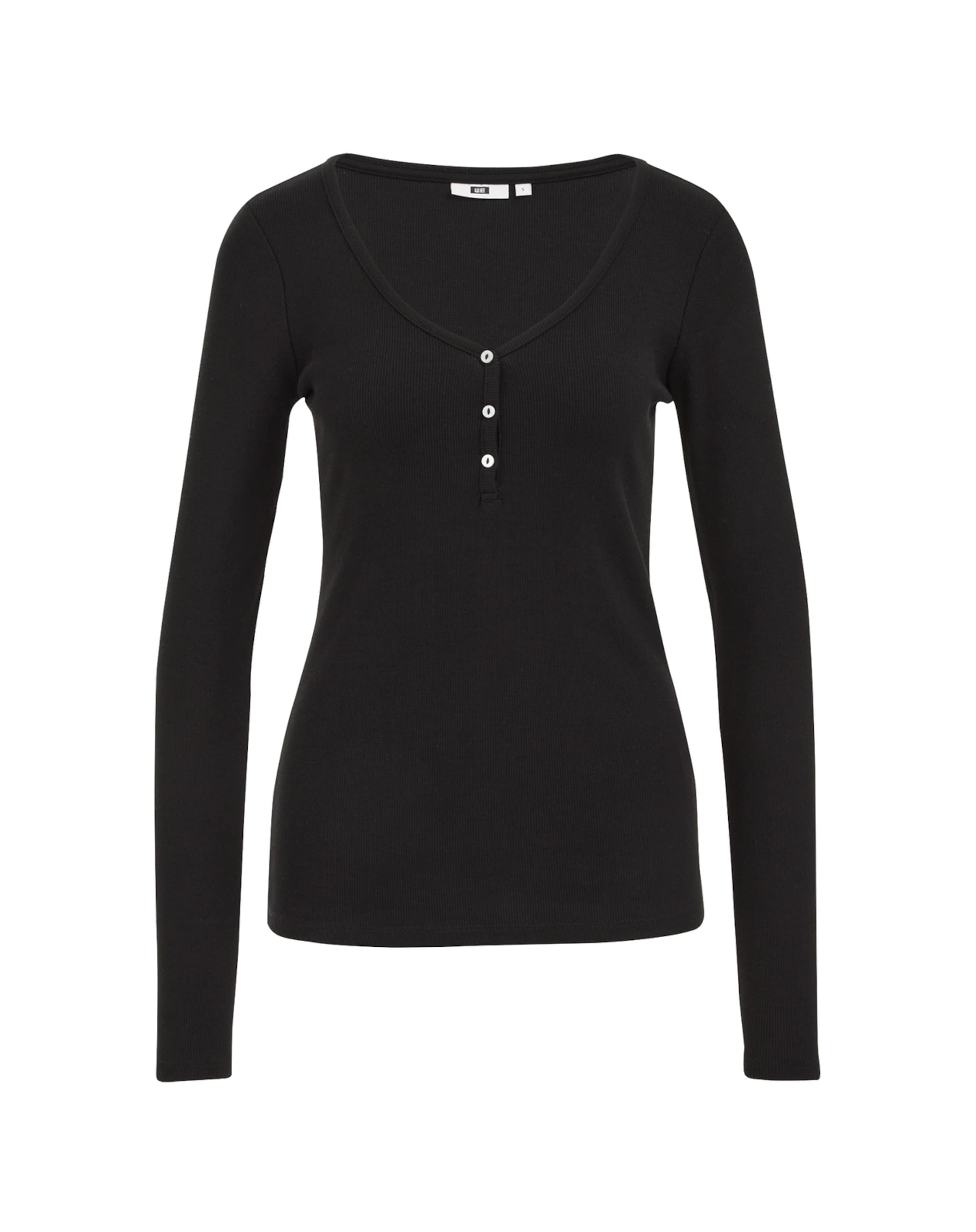 T-shirt WE Fashion en noir : devant