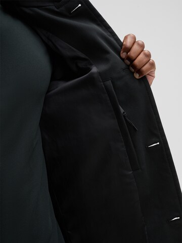 STRELLSON Between-seasons coat 'Finchley Summer' in Black