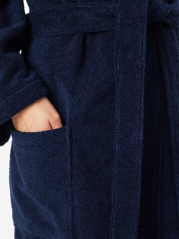SCHIESSER Bademantel lang 'Essentials'‌‌ in Blau